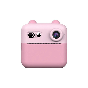 Детский фотоаппарат моментальной печати KOJ-P78 розовый