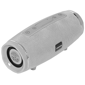 Колонка Borofone BR3 (Bluetooth/MicroSD/USB/FM/AUX) 10W серый