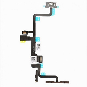 Шлейф iPhone 7 на кнопки громкости/включения/блокировки/микрофон