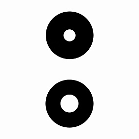 Стекло камеры Realme 10 4G (RMX3630) (комплект 2 шт.) Черное