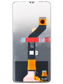 Дисплей для телефона Infinix Smart 6 HD (X6512) в сборе с тачскрином Черный - Оригинал