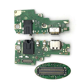 Шлейф Asus ZC600KL (ZenFone 5 Lite) плата на системный разъем/разъем гарнитуры/микрофон