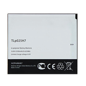 АКБ для телефона Alcatel TLp025H7 (5051D) тех. упаковка