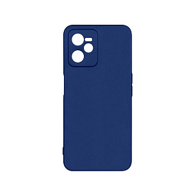 Силиконовый чехол Realme C35 синий