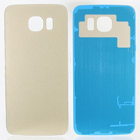 корпус для телефона Samsung G920 задняя крышка (золото)