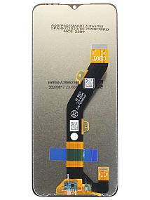 Дисплей для телефона Tecno Spark Go 2023 (BF7) в сборе с тачскрином Черный