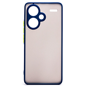 Силиконовый чехол Xiaomi Redmi Note 13 Pro+ PC041 темно-синий