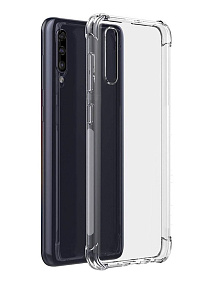 Силиконовый чехол для Samsung A505 Galaxy A50 прозрачный противоударный
