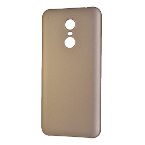 Задняя накладка Xiaomi Redmi 5+ X-Level Metallic золото