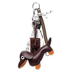 Брелок обвес коричневый (16)