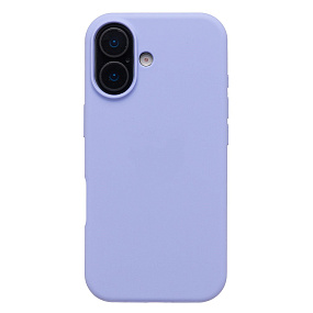 Кейс iPhone 17 Silicone Case без логотипа светло-фиолетовый