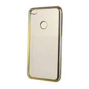 Силиконовый чехол Honor 8 Lite Activ Pilot золото