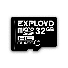 MicroSD 32Gb Exployd Class 10 без адаптера