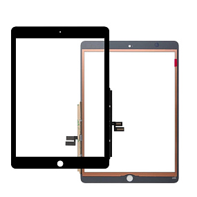 Сенсор для планшета iPad 10.2" 2019/2020 (A2197/A2198/A2200/A2270/A2428/A2429) Черный - Оригинал