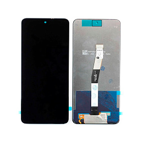 Дисплей для телефона Xiaomi Redmi Note 9S/Note 9 Pro в сборе с тачскрином Черный - Оригинал