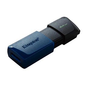 64Gb Kingston Data Travele Exodia M черный/синий 3.2