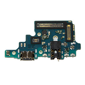 Шлейф Samsung N770F (Note 10 Lite) плата системный разъем/разъем гарнитуры/микрофон