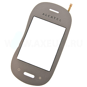 Сенсор для телефона Alcatel OT-880 Серый