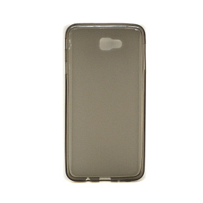 Силиконовый чехол для Samsung G610 Galaxy J7 Prime прозрачный черный