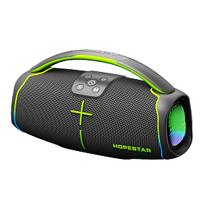 Колонка Hopestar H61 (Bluetooth/TWS/USB/FM/AUX) 50W черная