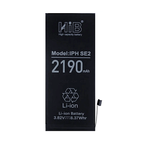 АКБ для телефона iPhone SE (2020) с повышенной ёмкостью (2190 mAh) "HIB"