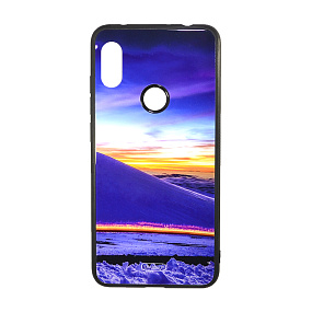 Задняя накладка Xiaomi Redmi Note 6 Pro стекло Season series 01