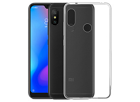 Силиконовый чехол Xiaomi Redmi 6 Pro/A2 Lite прозрачный