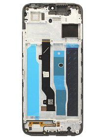 Дисплей для телефона Infinix Note 30i (X6716) модуль с рамкой Черный - (OLED)