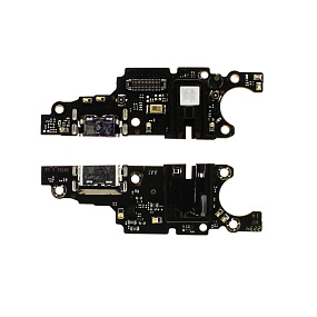 Шлейф Huawei Honor X7a (5109AMLS/RKY-LX1) плата на системный разъем/разъем гарнитуры/микрофон - Прем