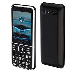 Мобильный телефон Maxvi P21i Black