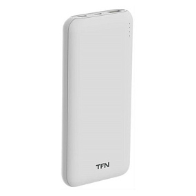 Портативное зарядное устройство TFN PB-222-WH 10000mAh 2USB белый