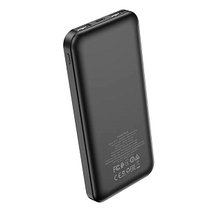 Портативное зарядное устройство Borofone BJ14 2USB/Micro/Type-C 10000mAh черный