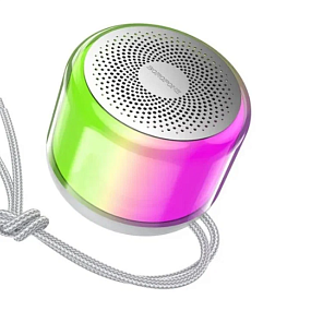 Колонка Borofone BR28 (Bluetooth/MicroSD/USB/FM/AUX) 5W серая