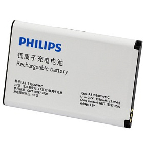 АКБ ORIG для телефона Philips X125/X128/X126/W727/X815/W625 тех. упаковка