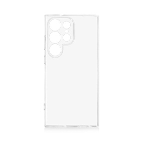 Силиконовый чехол для Samsung S928 Galaxy S24 Ultra DF прозрачный 