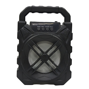 Колонка RS-414 (Bluetooth/MicroSD/USB/FM/AUX) 5W черная