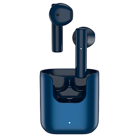 Bluetooth наушники беспроводные TFN TWS010BL Flybuds синие(УЦЕНКА)б/у, потертости
