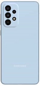 корпус для телефона Samsung A336B (A33 5G) Задняя крышка (голубая)