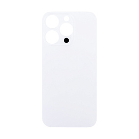 Задняя крышка iPhone 14 Pro (стекло) белый - Премиум