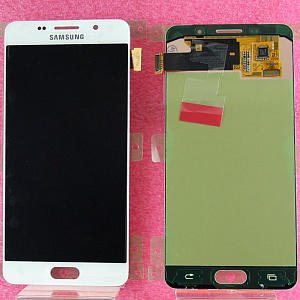 Дисплей для телефона Samsung A510F/A5 (2016) в сборе с тачскрином Белый - Оригинал