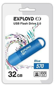32Gb Exployd 570 синяя 2.0
