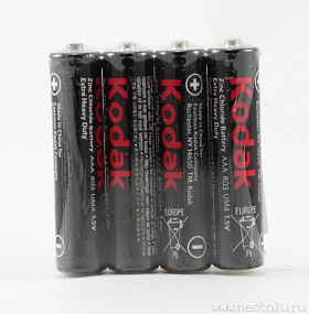 Батарейка ААА Kodak R3 4P 4/40/200 1шт