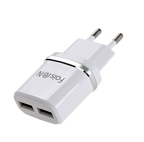 СЗУ-USB 2 Faison HC12 2.4A белый