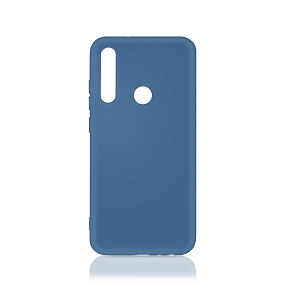 Силиконовый чехол Huawei P30 Lite DF синий
