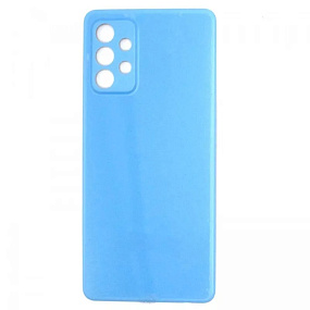 корпус для телефона Samsung A725F (A72) Задняя крышка (синий)