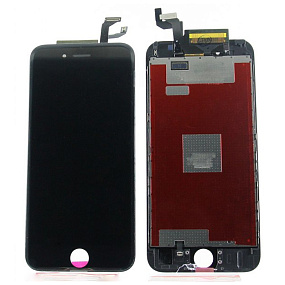 Дисплей для телефона iPhone 6S в сборе Черный - Оригинал