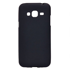 Силиконовый чехол для Samsung Galaxy J3 Pro (2018) матовый черный