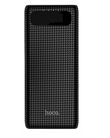 Портативное зарядное устройство Hoco B20A QC 2 USB 20000mAh LCD черный