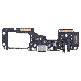 Шлейф Realme 9 5G (RMX3474) плата на системный разъем/разъем гарнитуры/микрофон