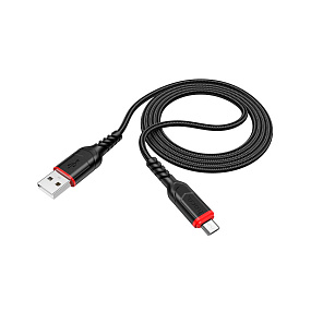 Дата кабель Type-C - USB Hoco X59 1м черный